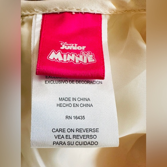 Disney Cream and Gold Formal Kids Dress size 2T - Picture 15 of 16